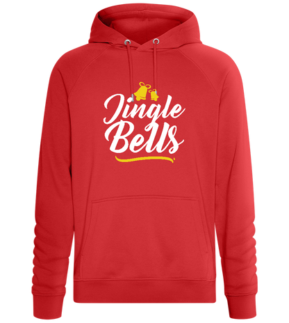 Christmas Jingle Bells Design - Comfort unisex hoodie_RED_front