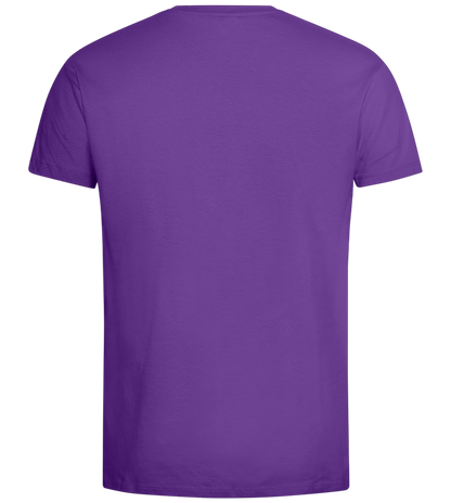 #1 Grandpa Design - Premium men's t-shirt_LIGHT PURPLE_back