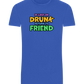 Return to Friend Design - Basic Unisex T-Shirt_ROYAL_front