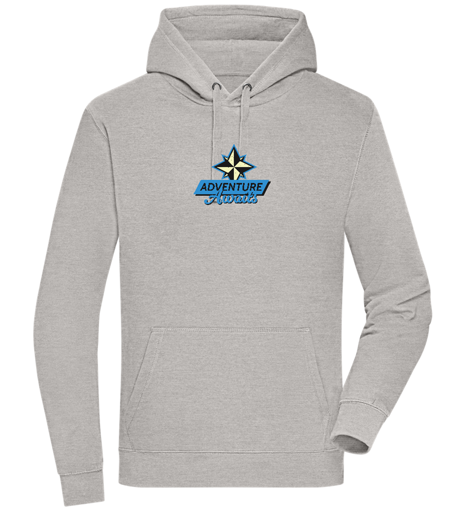 Adventure Awaits Design - Premium unisex hoodie_ORION GREY II_front