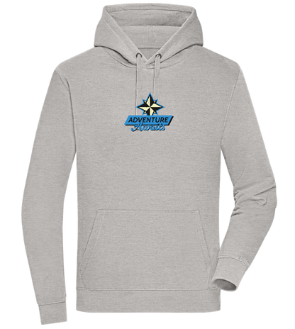 Adventure Awaits Design - Premium unisex hoodie_ORION GREY II_front