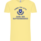 Kaffeeüberdosis Design - Comfort Unisex T-Shirt_AMARELO CLARO_front