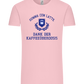 Kaffeeüberdosis Design - Comfort Unisex T-Shirt_CANDY PINK_front