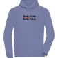 Family over Everything Design - Comfort unisex hoodie_BLUE_front