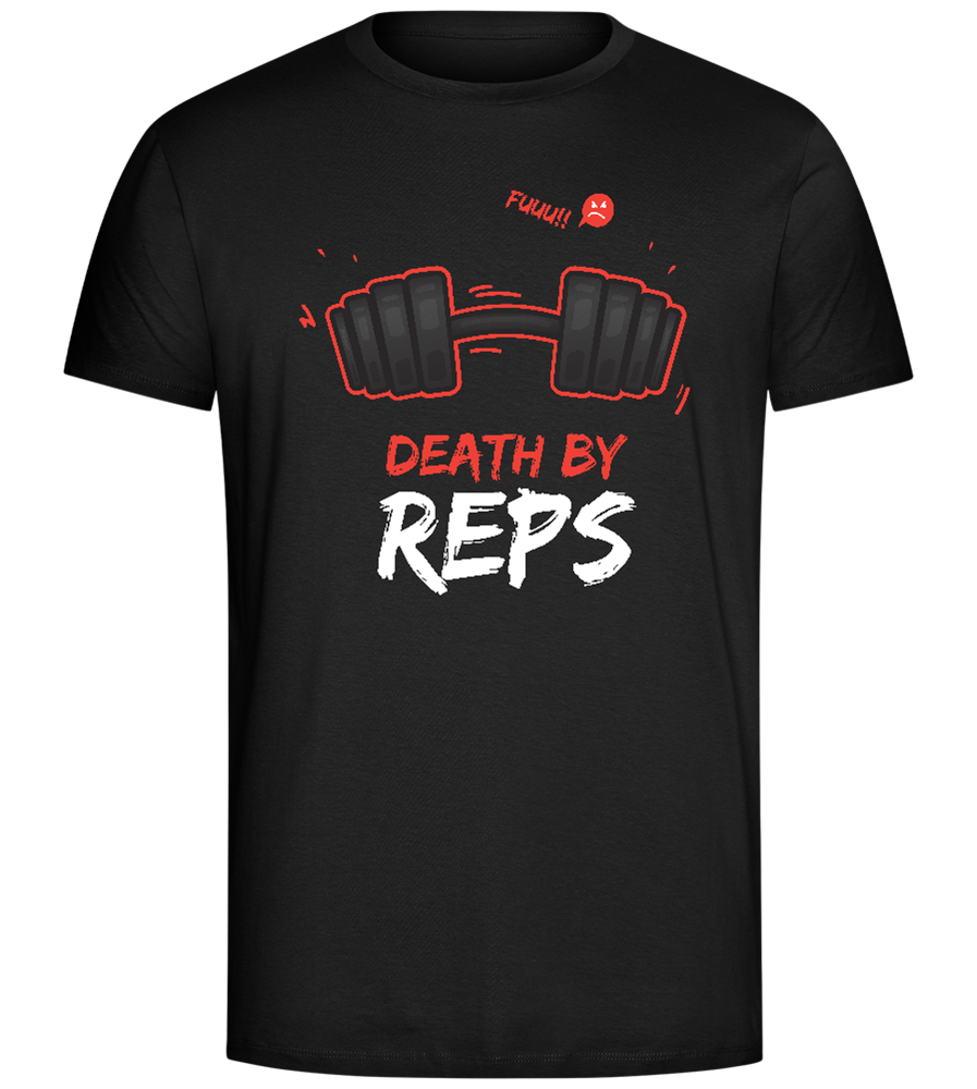 Rep Until Failure Design - Comfort Unisex T-Shirt_DEEP BLACK_front