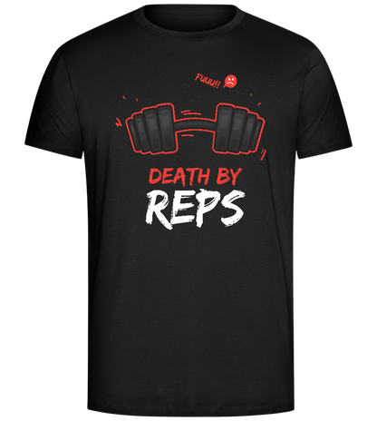 Rep Until Failure Design - Comfort Unisex T-Shirt_DEEP BLACK_front