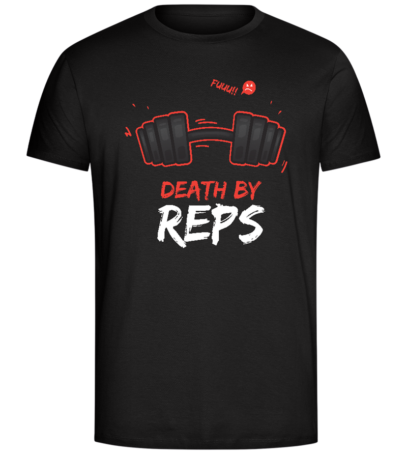 Rep Until Failure Design - Comfort Unisex T-Shirt_DEEP BLACK_front