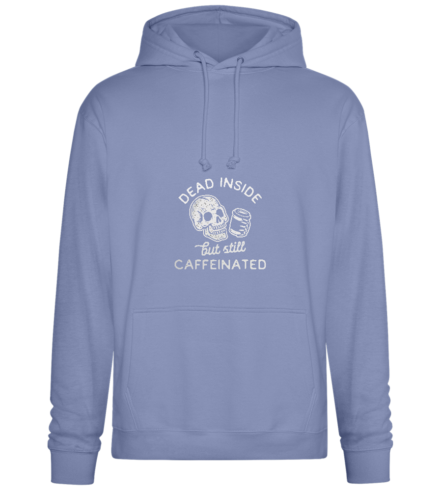 Coffee Design - Premium Essential Unisex Hoodie_BLUE_front