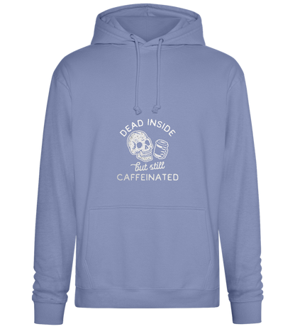 Coffee Design - Premium Essential Unisex Hoodie_BLUE_front