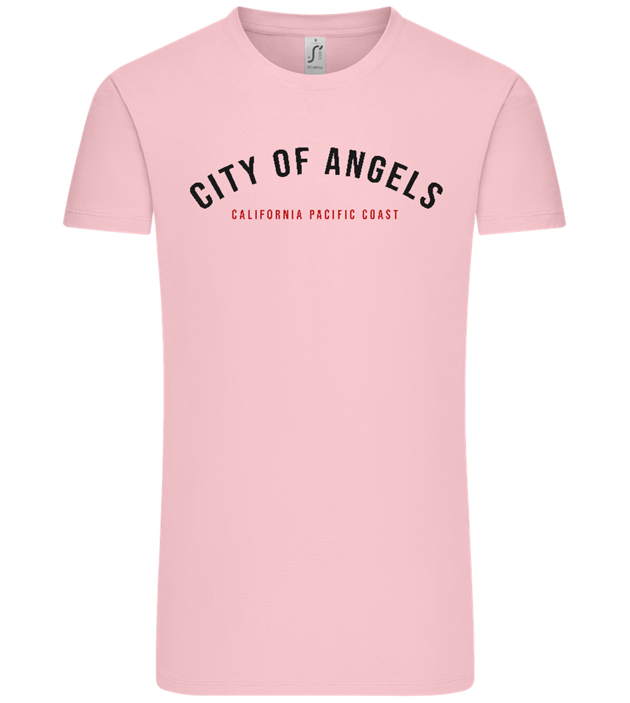 City of Angels Design - Comfort Unisex T-Shirt_CANDY PINK_front