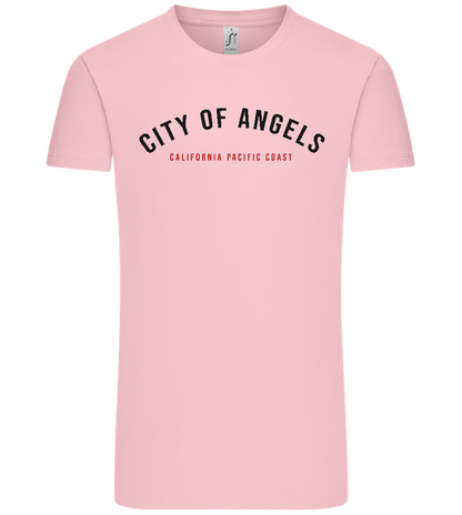 City of Angels Design - Comfort Unisex T-Shirt_CANDY PINK_front