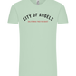 City of Angels Design - Comfort Unisex T-Shirt_ICE GREEN_front