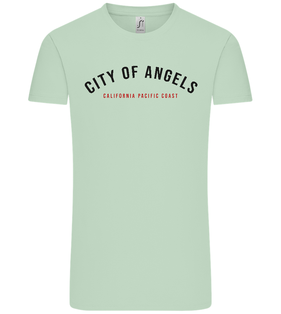 City of Angels Design - Comfort Unisex T-Shirt_ICE GREEN_front