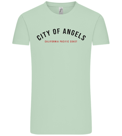 City of Angels Design - Comfort Unisex T-Shirt_ICE GREEN_front