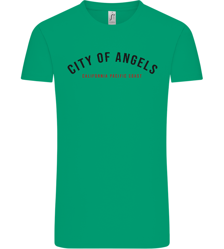 City of Angels Design - Comfort Unisex T-Shirt_SPRING GREEN_front