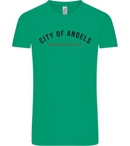 City of Angels Design - Comfort Unisex T-Shirt_SPRING GREEN_front