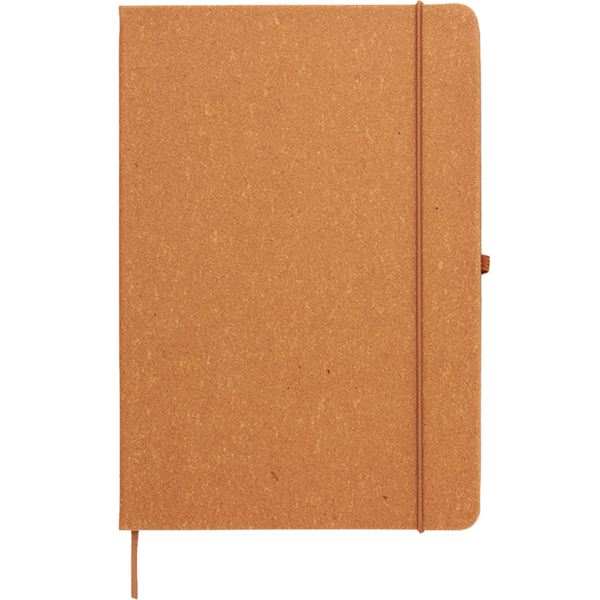 A5 Recycled Leather Notebook Set_BEIGE_front