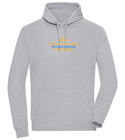 So Gut Kann Nur Ein Bachelor Aussehen Design - Comfort unisex hoodie_ORION GREY II_front