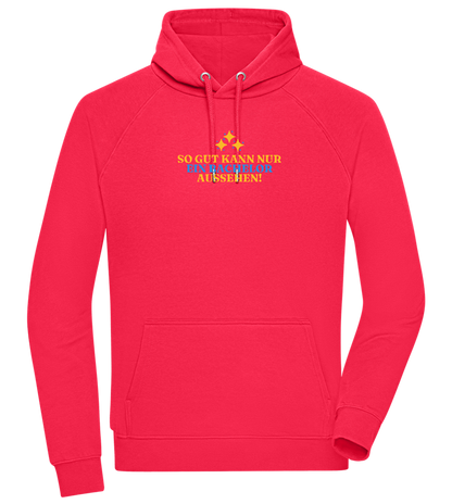 So Gut Kann Nur Ein Bachelor Aussehen Design - Comfort unisex hoodie_RED_front