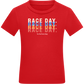 Best Day of the Week Design - Comfort kids fitted t-shirt_RED_front