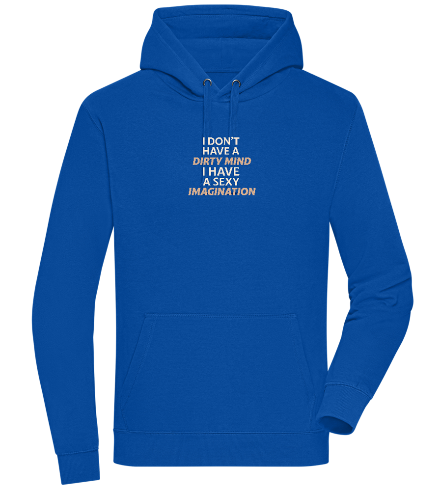 Sexy Imagination Design - Premium unisex hoodie_ROYAL_front