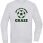 Let's Kick Some Grass Design - Comfort Essential Unisex Sweater_ORION GREY II_front