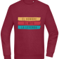 The Man The Myth The Legend Design - Comfort Essential Unisex Sweater_BORDEAUX_front