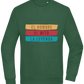 The Man The Myth The Legend Design - Comfort Essential Unisex Sweater_GREEN BOTTLE_front