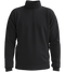 Premium Unisex Zip-Neck Pullover_BLACK_front