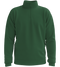 Premium Unisex Zip-Neck Pullover_BOTTLE GREEN_front