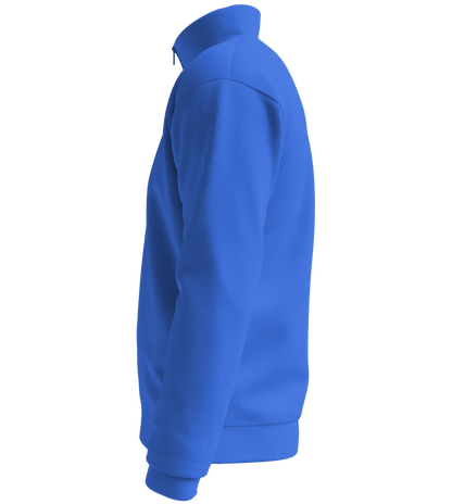 Premium Unisex Zip-Neck Pullover_ROYAL BLUE_left