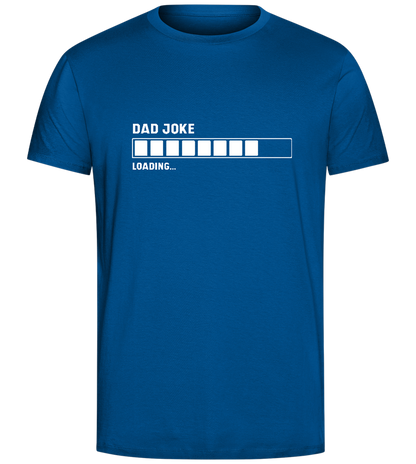 Dad Joke Loading Design - Comfort Unisex T-Shirt_ROYAL_front