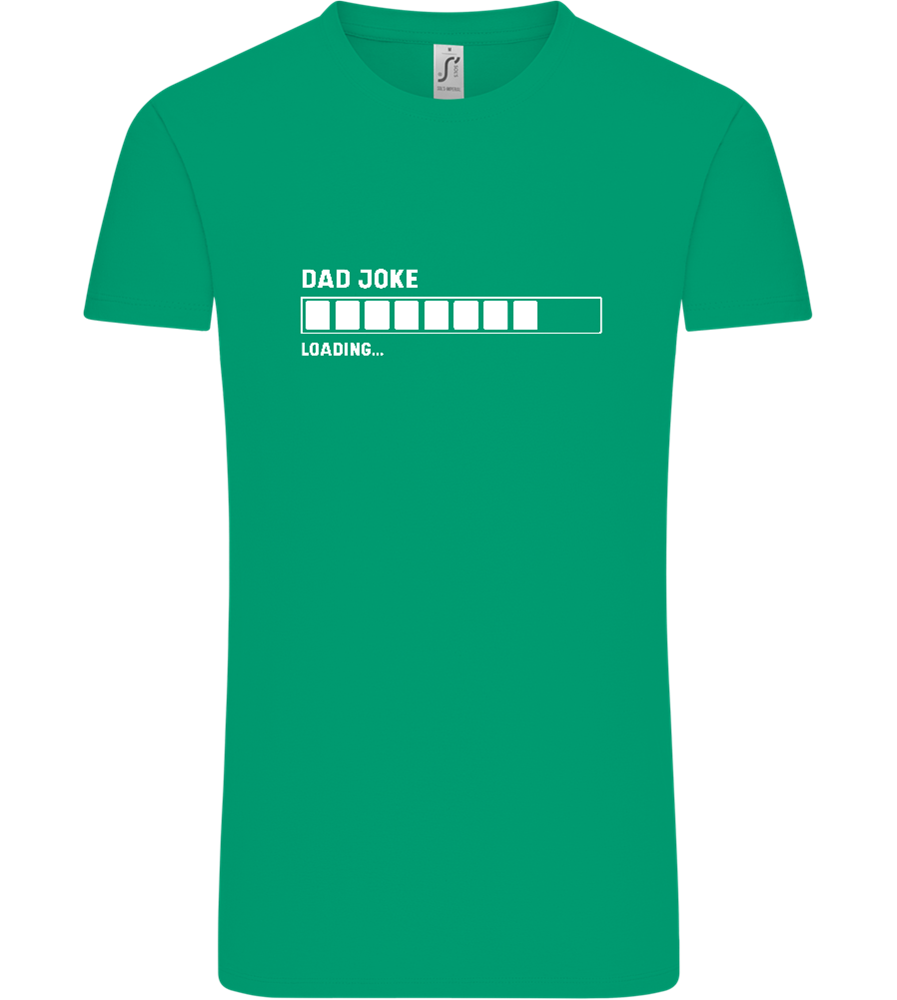 Dad Joke Loading Design - Comfort Unisex T-Shirt_SPRING GREEN_front