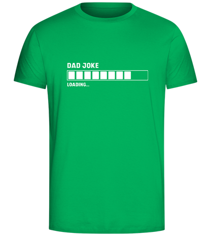 Dad Joke Loading Design - Comfort Unisex T-Shirt_SPRING GREEN_front