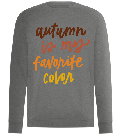 Favorite Color Autumn Design - Comfort unisex sweater_ORION GREY II_front