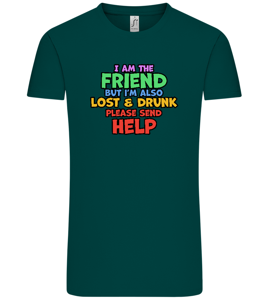 I am the Friend Design - Comfort Unisex T-Shirt_GREEN EMPIRE_front