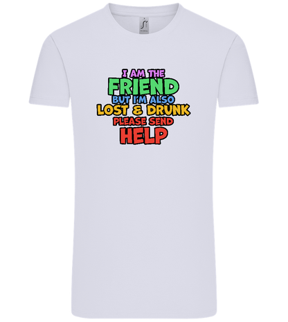 I am the Friend Design - Comfort Unisex T-Shirt_LILAK_front