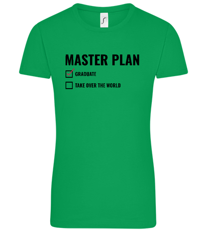 Master Plan Design - Comfort women's t-shirt_MEADOW GREEN_front