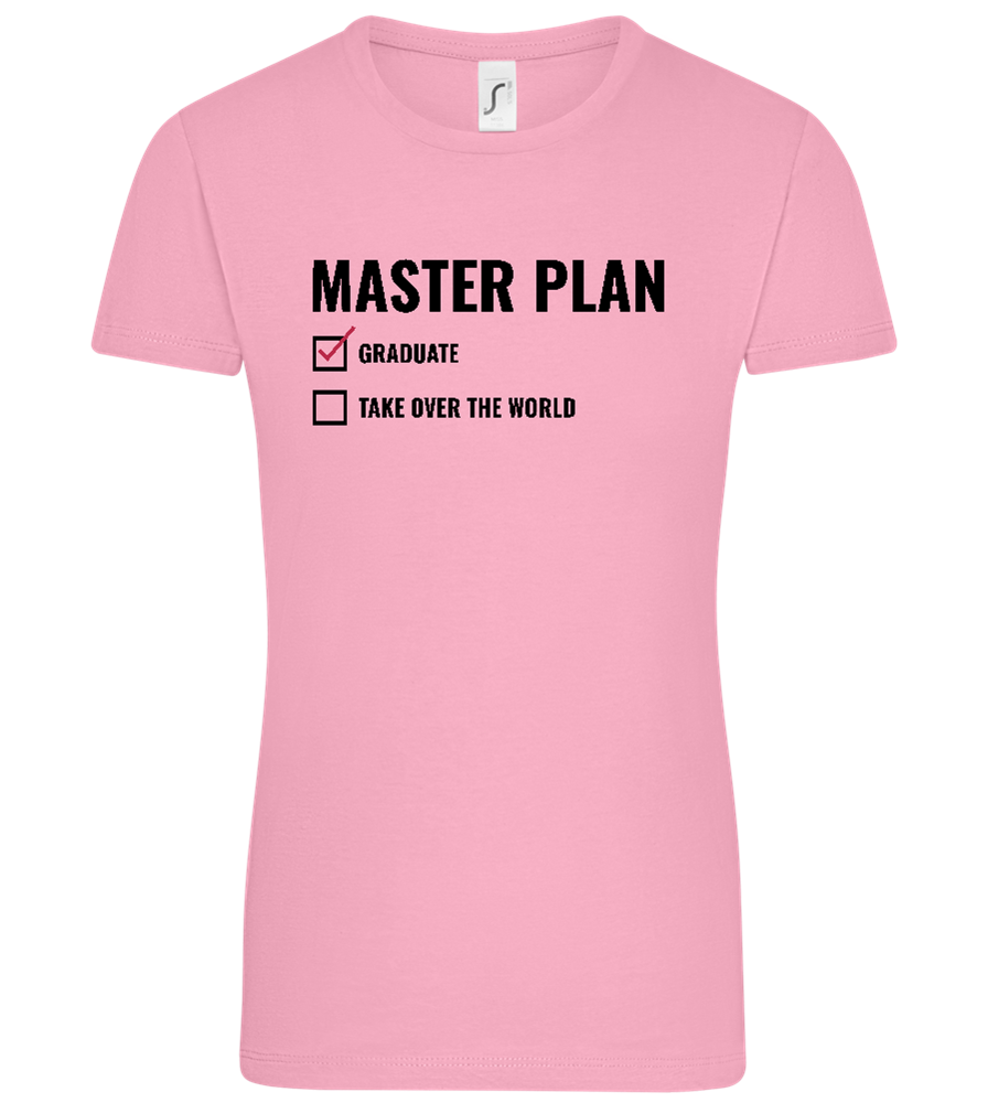 Master Plan Design - Comfort women's t-shirt_PINK ORCHID_front