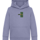 Retro F1 Design - Comfort Kids Hoodie_BLUE_front