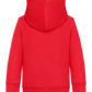 Retro F1 Design - Comfort Kids Hoodie_BRIGHT RED_back