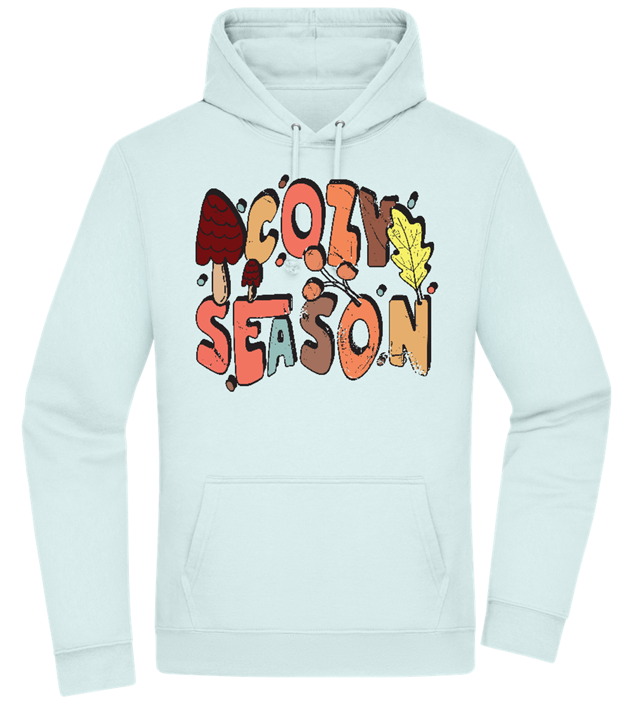 Cozy Season Design - Premium Essential Unisex Hoodie_ARCTIC BLUE_front