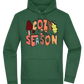 Cozy Season Design - Premium Essential Unisex Hoodie_GREEN BOTTLE_front