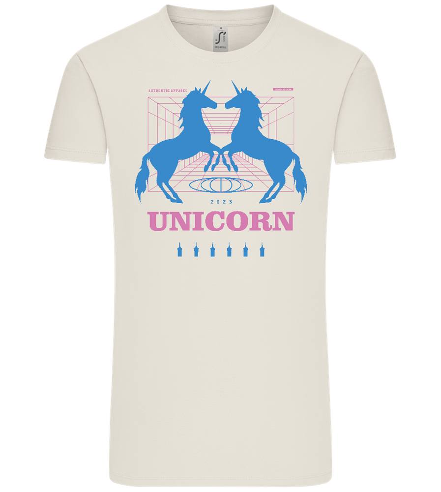 Unicorn Apparel 2023 Design - Comfort Unisex T-Shirt_ECRU_front