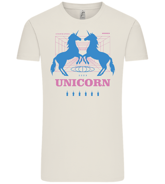 Unicorn Apparel 2023 Design - Comfort Unisex T-Shirt_ECRU_front