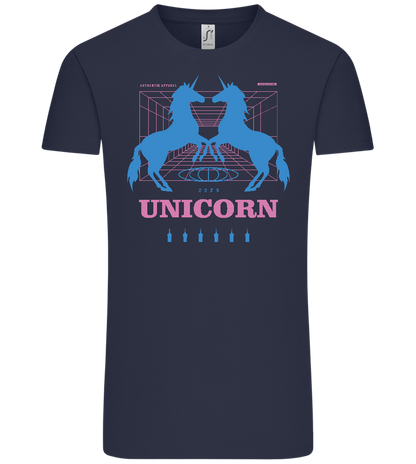 Unicorn Apparel 2023 Design - Comfort Unisex T-Shirt_FRENCH NAVY_front