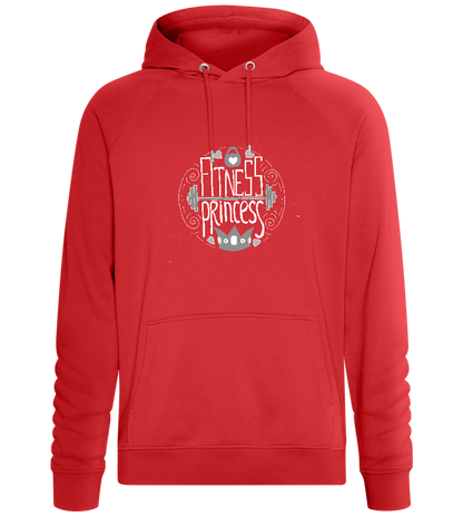 Fitness Princess Design - Comfort unisex hoodie_RED_front