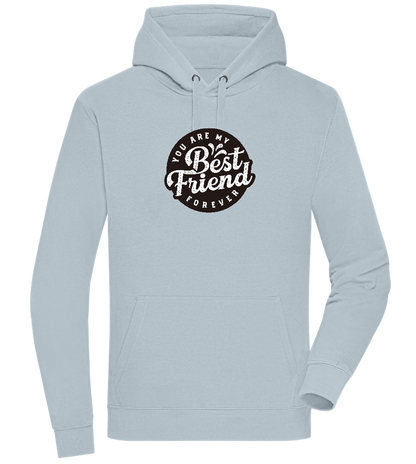 You Are My Best Friend Forever Design - Premium unisex hoodie_CREAMY BLUE_front