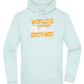 World's Okayest Brother Design - Premium Essential Unisex Hoodie_ARCTIC BLUE_front