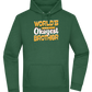 World's Okayest Brother Design - Premium Essential Unisex Hoodie_GREEN BOTTLE_front